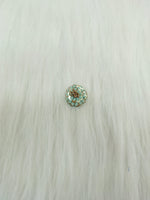 Embroidery and sequence handwork light blue bundle - LH B122