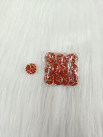 Zardosi and Embroidery handwork Red Button - LH B139