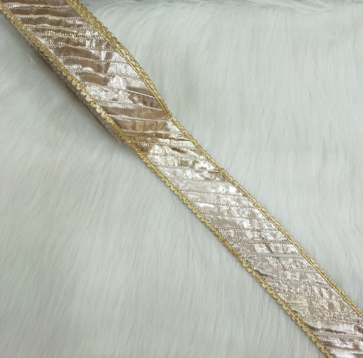Gota Patti work Rose gold lace - LH A66