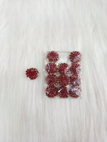 Zardosi and Embroidery handwork marun Button - LH B163