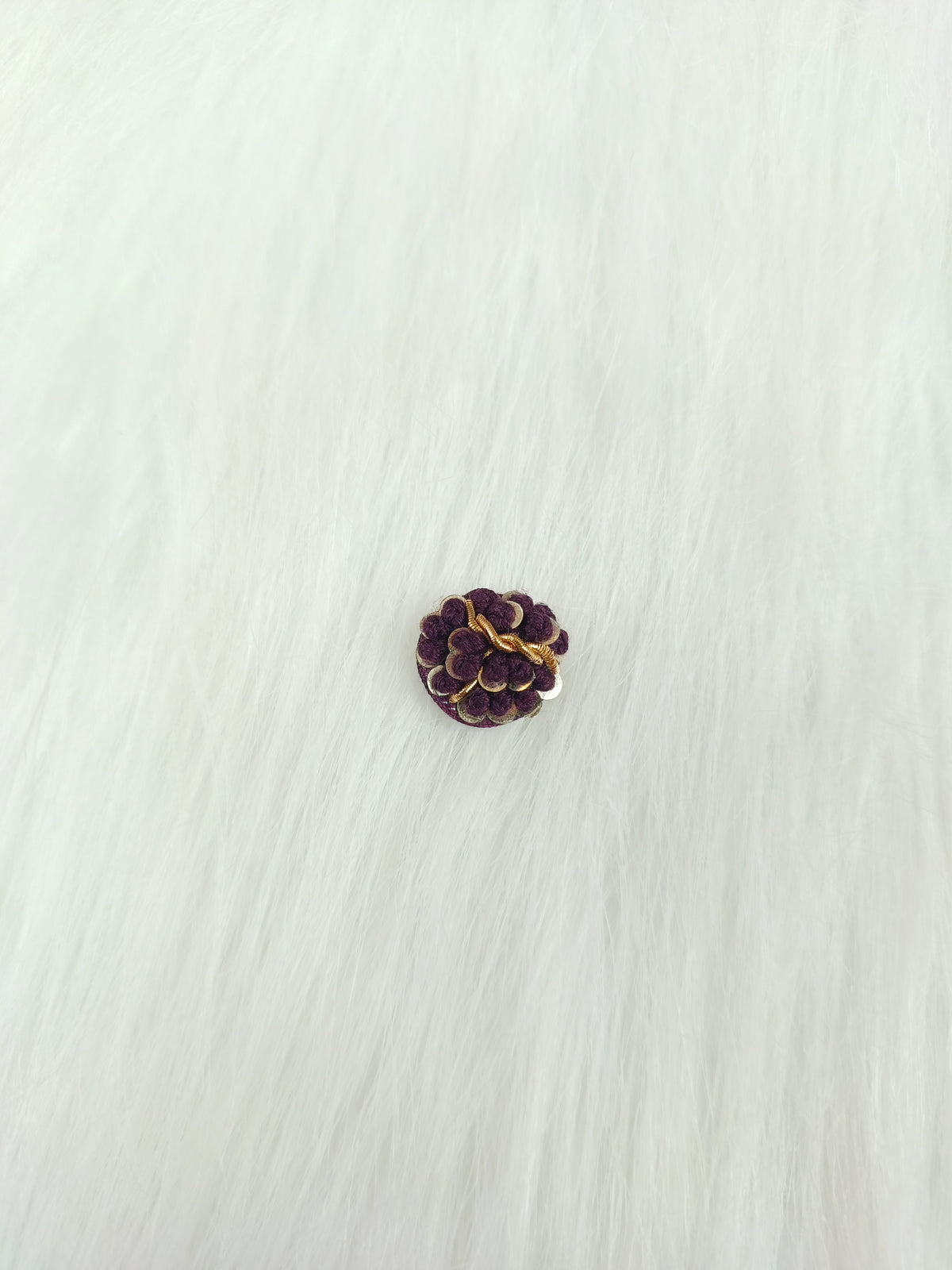 Zardosi and Embroidery handwork vine Button - LH B136