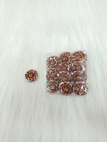 Embroidery and sequence handwork marun Button - LH B118