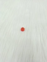 Zardosi and Embroidery handwork Reddish pink Button - LH B135