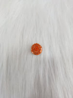 Zardosi and Embroidery handwork orange Button - LH B160