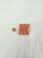 Zardosi and Embroidery handwork peach Button - LH B140