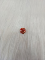 Embroidery and sequence handwork Red Button - LH B121