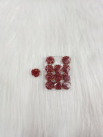 Zardosi and Embroidery handwork marun Button - LH B163