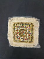 Boho handwork multi with golden patch - LH D16