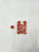 Zardosi and Embroidery handwork Red Button - LH B159