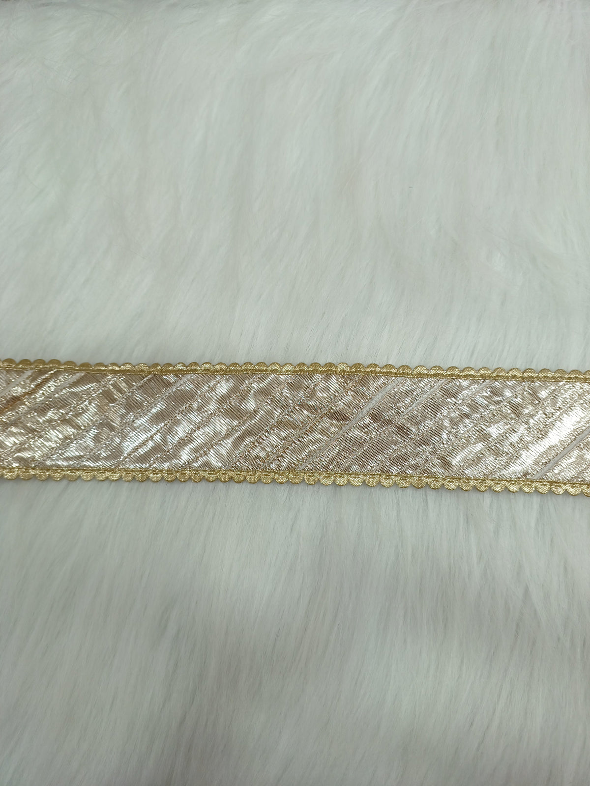 Gota Patti work Rose gold lace - LH A66