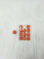Zardosi and Embroidery handwork peach Button - LH B157