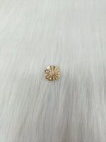 Zardosi and Embroidery handwork off white Button - LH B156