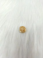 Zardosi and Embroidery handwork beige Button - LH B155
