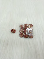 Embroidery and sequence handwork marun Button - LH B118