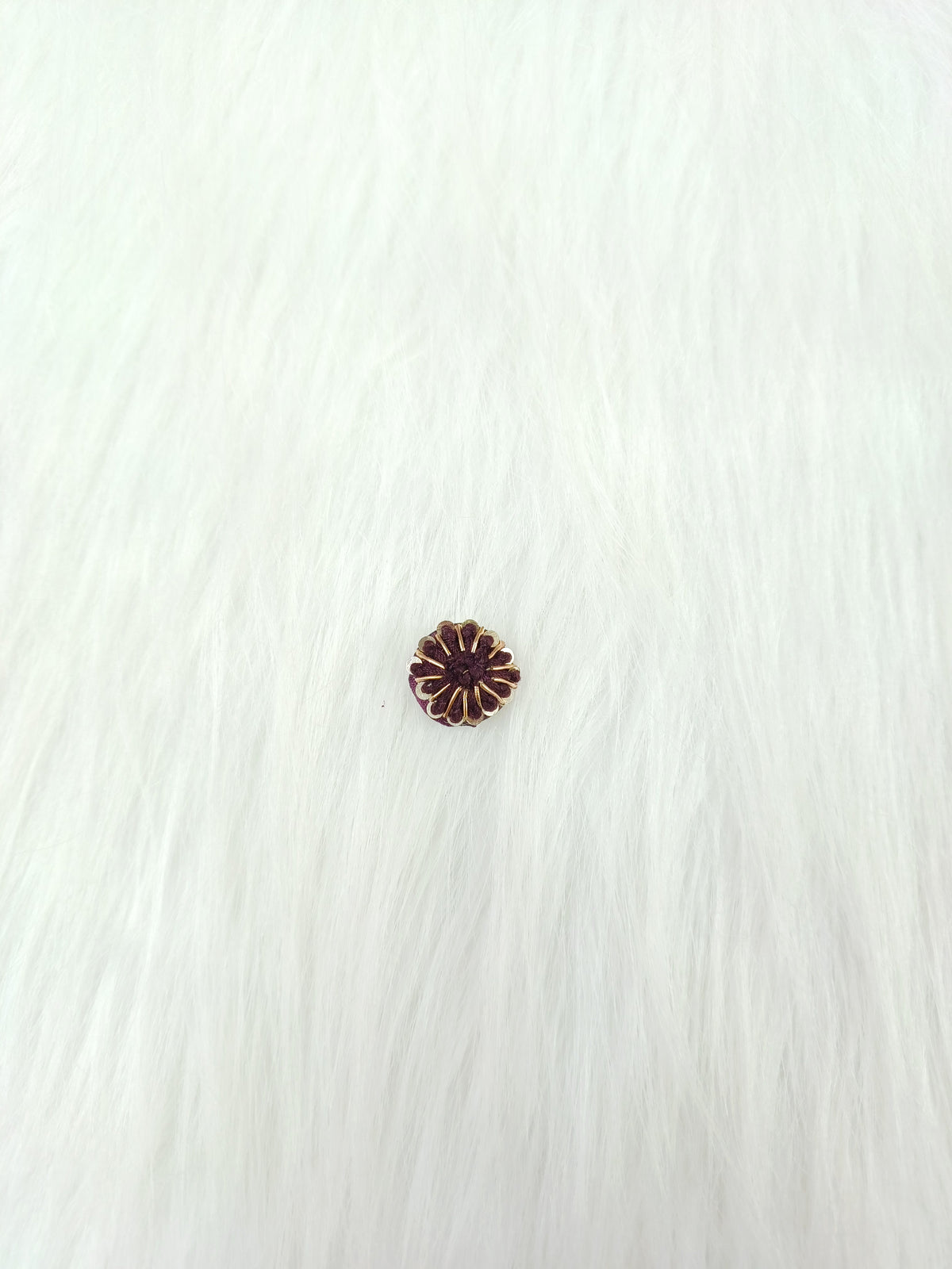 Zardosi and Embroidery handwork vine Button - LH B148