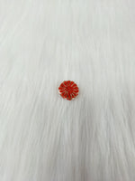 Zardosi and Embroidery handwork Red Button - LH B159