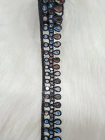 Mirror work black lace - LH A57Lace Hut Lace Hut