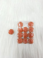 Zardosi and Embroidery handwork peach Button - LH B157