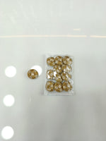 Zardosi and jari handwork antique gold Button - LH B115Lace Hut Lace Hut