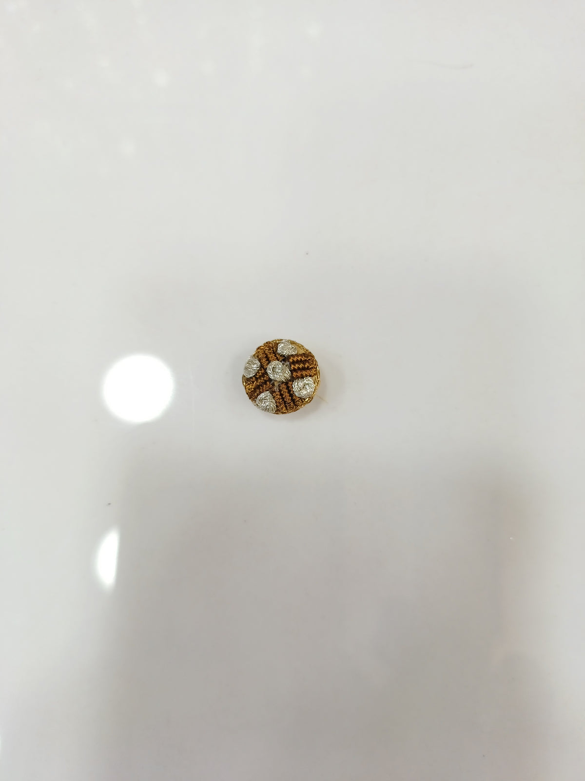 Jari handwork antique gold Button - LH B111Lace Hut Lace Hut