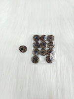 Zardosi and Embroidery handwork black Button - LH B149