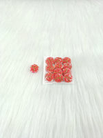 Zardosi and Embroidery handwork Reddish pink Button - LH B135